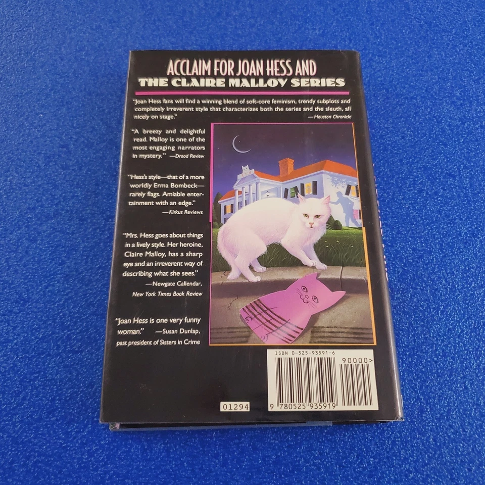 POISONED PINS: A CLAIRE MALLOY MYSTERY HARDCOVER CAT MYSTERY STORY SHIPS FREE - Image 4 of 4