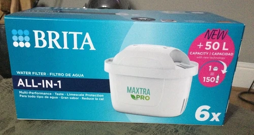 !2025 New BRITA#MAXTRA#PRO All-in-1 Water Filter Cartridge 6*Pack 150lt Capacity