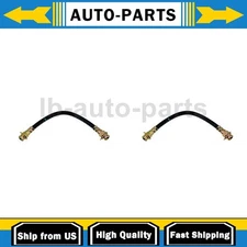 Front Brake Hose 2x For Chevrolet Camaro 5.3L 1967-1968