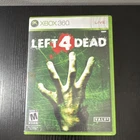 Valve Left 4 Dead Xbox 360 2008 Shooter Action & Adventure w/ Case & Manual