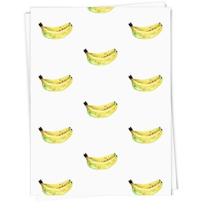 Geschenkpapier / Geschenkanhänger ''Reife Bananen'' (GI044704)
