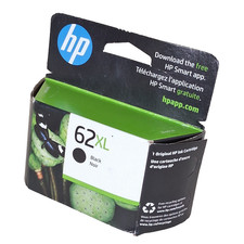 Genuine HP 62XL Black C2PO5AN High Yield Ink Cartridge Exp Nov 2026 OEM Original