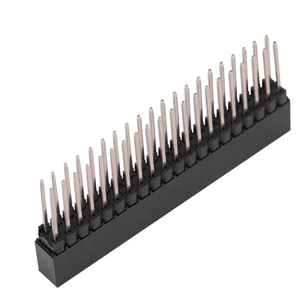 3 pezzi 2 x 20 perni passo 2 54 m doppia fila intestazioni pin corti per .