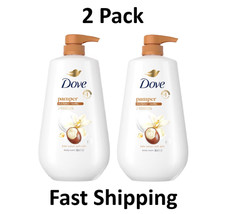 Dove Pampering Body Wash 30.6 Oz Shea Butter Vanilla Vegan Moisturizing Cleanser
