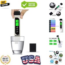 TDS Meter Digital Water Tester, Professional 3-in-1 TDS, Temperature and EC M...