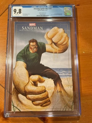 AMAZING SPIDER-MAN #77 - CGC 9.8 - JOE JUSKO "MARVEL MASTERPIECES" VARIANT