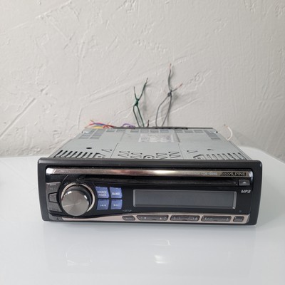 Vintage ALPINE CDE-9846 MP3 CD Audio Reciever AM/FM Radio tested working