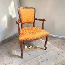 POLTRONA CAMERA DA LETTO IMBOTTITA COLORE NOCE  SOTTOCOSTO PRONTA CONSEGNA