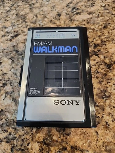 Vintage Sony Walkman WM-F31/F41 FM/AM Stereo Cassette Player - Parts or Repair