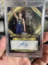 2025-26 Topps Notch Signatures Johnny Furphy Autograph Indiana Pacers NBA Card