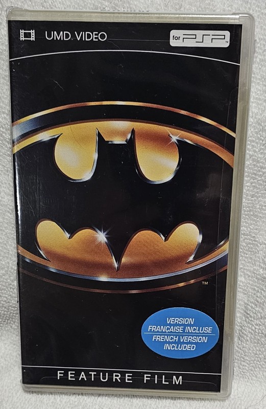 Batman UMD - PSP movie, 1989, Nicholson, "NEW&SEALED" 'VERY, VERY RARE' REGION 1