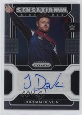 2022 Panini Prizm WWE Sensational Signatures Jordan Devlin #SS-JDV Auto 0ey4