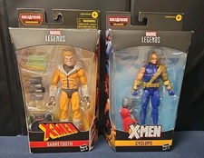 Hasbro Marvel Legends Bonebreaker Series Sabretooth   Cyclops 6  Figure New