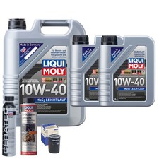 Ölfilter + LIQUI MOLY 7L MOS2 LEICHTLAUF 10W-40 für ALPINE CHEVROLET CITROËN DAF