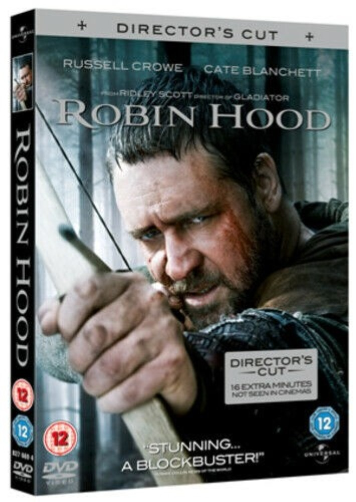 Robin Hood DVD (2010) FREE SHIPPING