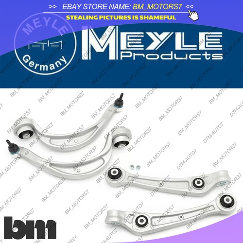 4X MEYLE Front Lower Control Arm Rearward M14 for AUDI B8 Q5 A4 A5 SQ5 2011-2016 - Picture 4 of 4