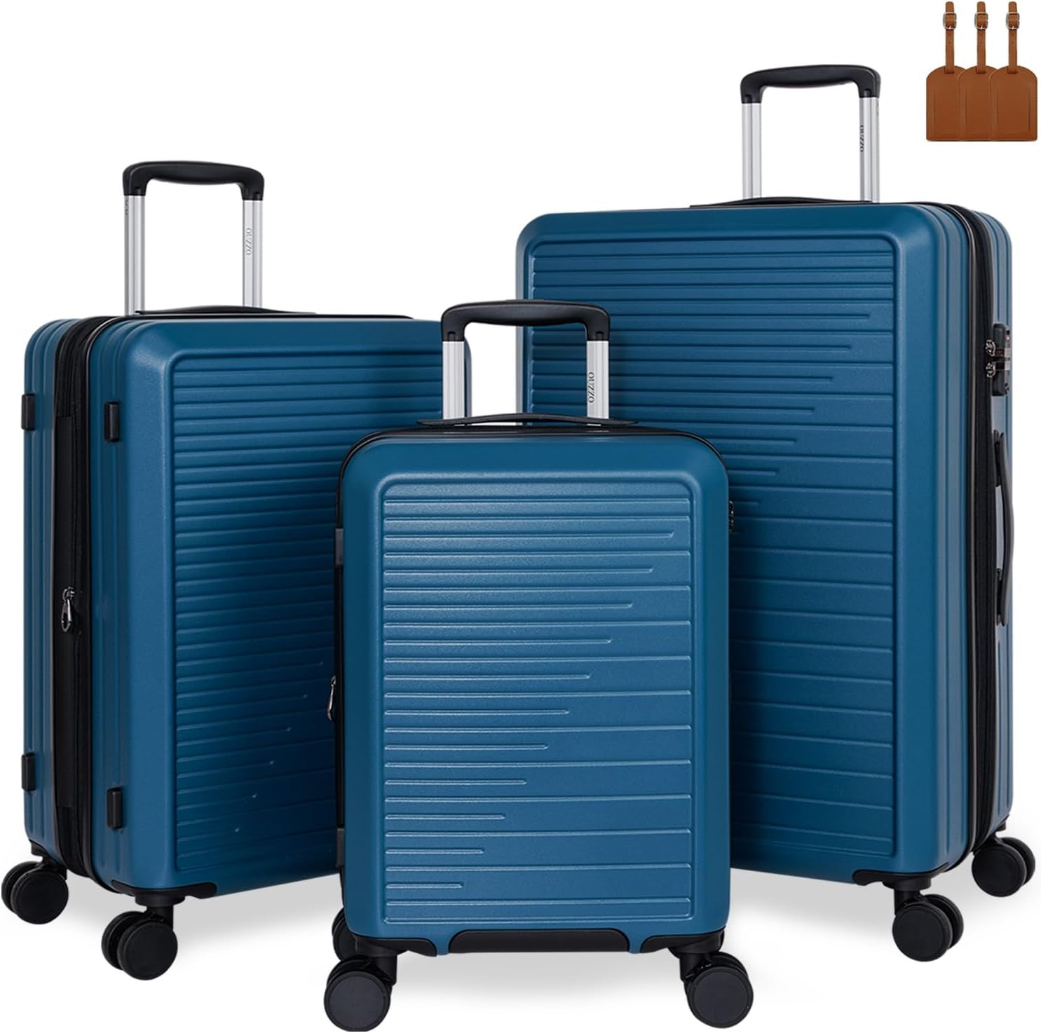 Set With Spinner Wheels & Tsa Lock For Travel