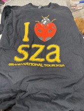 NWOT I Love SZA Grand National Tour 2025 Shirt Concert Kendrick Lamar Sz L