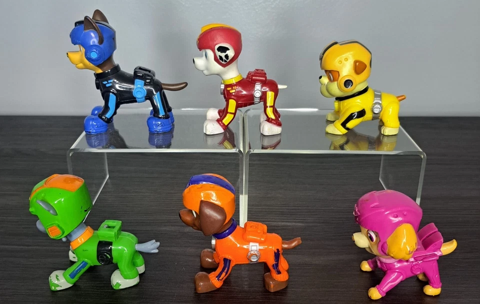 Paw Patrol Air Patrol/Air Rescue! Set Of All 6 Pups!  Nickelodeon! - Image 3 of 4