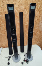 2 X BANG & OLUFSEN B&O BEOLAB 6000 TYPE 6822 COLUMN ACTIVE LOUDSPEAKER PAIR
