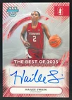 2025 Bowman Best University Hailee Swain Best of Auto #BA-HS Cardinal