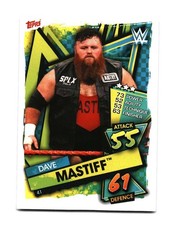 Dave Mastiff 2021 Topps Slam Attax WWE 41