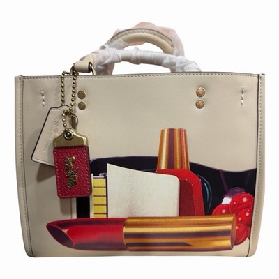 Coach X Tom Wesselmann  Leather Rogue 25 Signature Shoulder HandBag NWT!!!