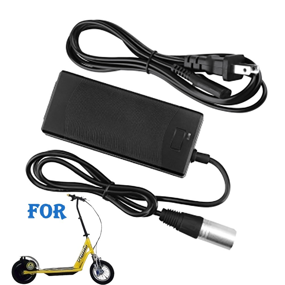24V 3-Pin XLR Battery Charger For Currie e-ride/PHAT FLYER SE/PHAT PHANTOM