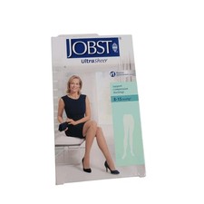 Braguita Jobst Ultra Transparente 8-15 Compresión Grande Punta Cerrada Clásica Negra 117247