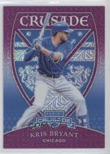 2018 Panini Chronicles Crusade Purple Mojo Prizm 98/99 Kris Bryant #8 n1u