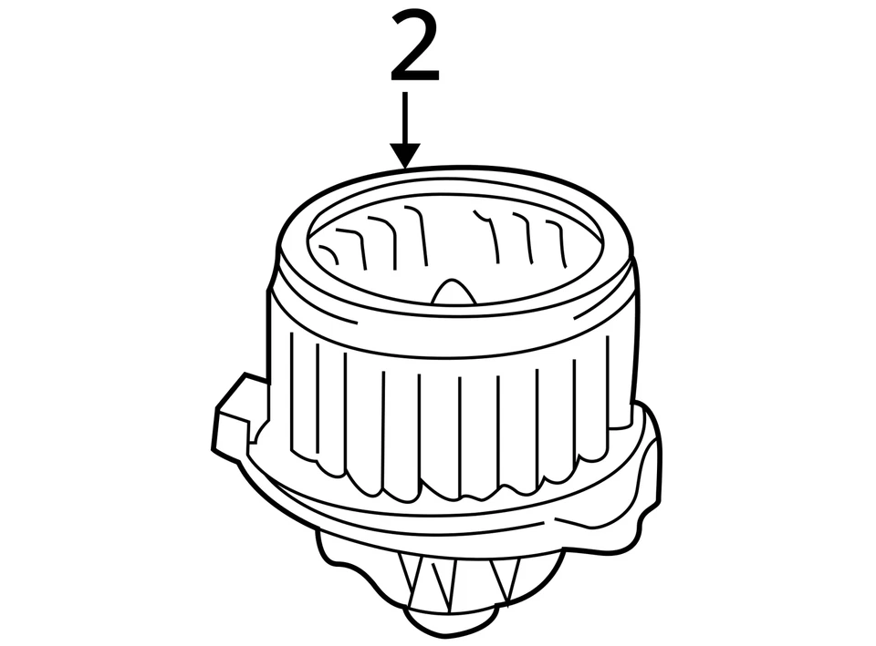 Control de temperatura manual del motor del soplador XL para 00-02 AVALON 2737193 Foto 4 de 4