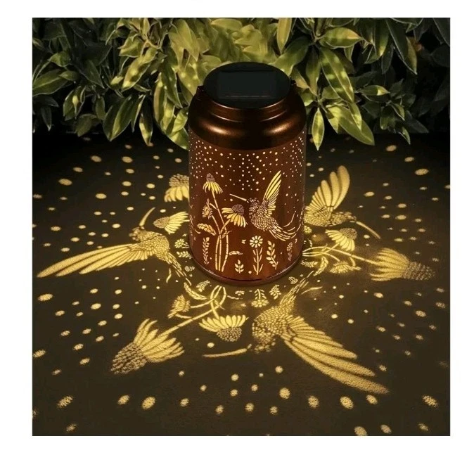 Hummingbird Solar Lanterns Garden Decor Birthday Gifts for Women Mom & Grandma