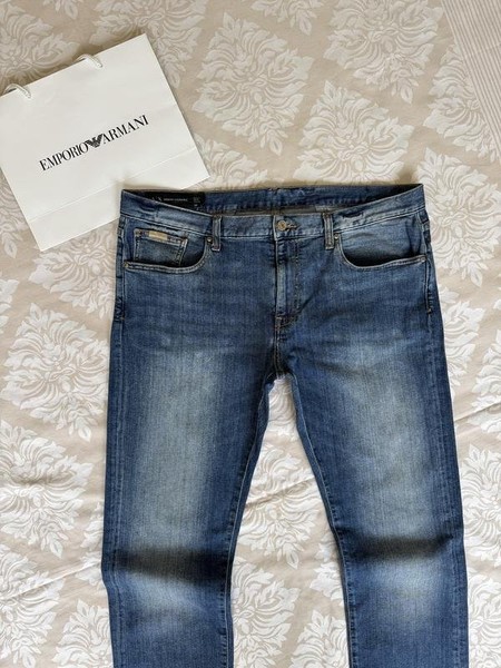 Men Armani Exchange Jeans Navy Denim 36 #55IJ