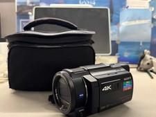 SONY FDR-AXP35 4K Video Camera Handycam 10x Optical Black 64GB