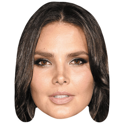 Candice Huffine (Make Up) Celebrity Mask, Flat Card Face, Fancy Dress Mask