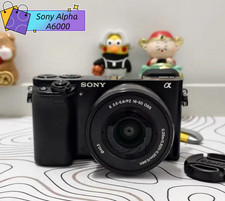95 New Sony Alpha A6000 24.3MP Mirrorless Digital Camera with 16-50mm Zoom Lens