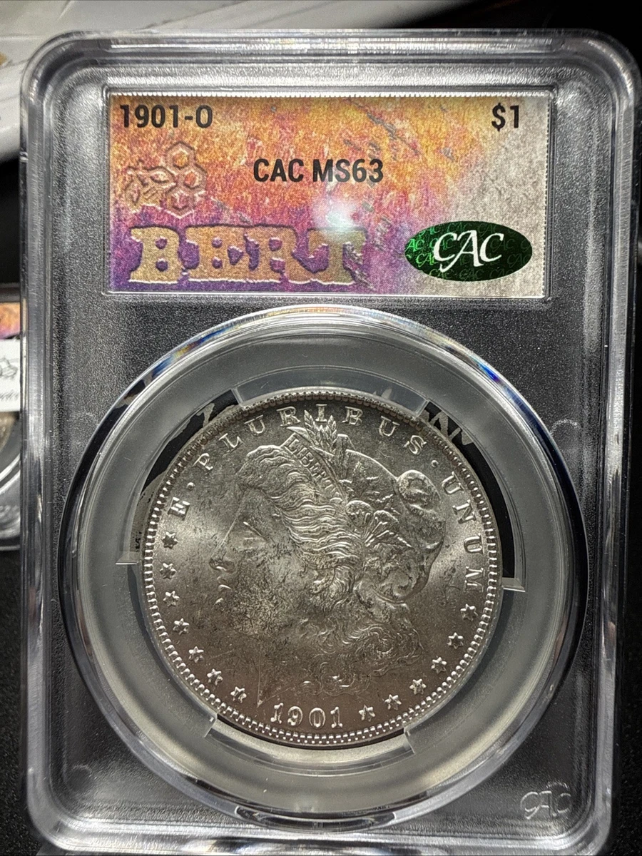 MS 63 Graded 1901 Year Morgan US Dollars (1878-1921) for sale | eBay