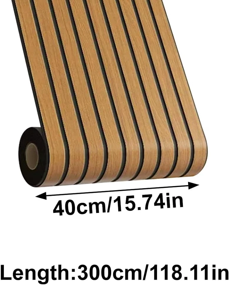 10Pcs 40*300cm Self-Adhesive Grille Sheets 3D Stereo Wall Stickers Self-Adhesive - Image 3 of 4