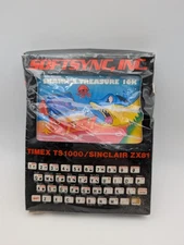 BRAND NEW Timex TS1000/Sinclair ZX81 computer software game SHARK'S TREASURE 16K