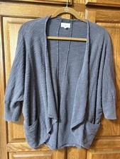 Lou & Grey Open Front Slouchy Elbow Sleeve Ca...