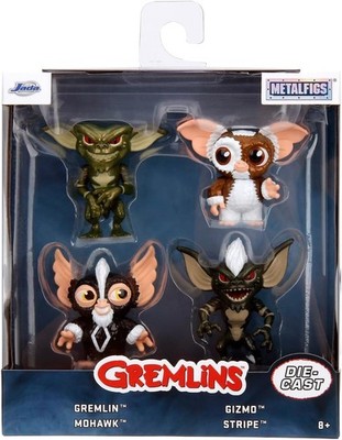 SET OF 4 DIECAST FIGURES GREMLINS (1984 MOVIE) METALFIGS BY JADA 35372
