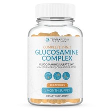 Glucosamine Complex with MSM, Turmeric  Collagen - 1200mg Glucosamine - 90 Caps
