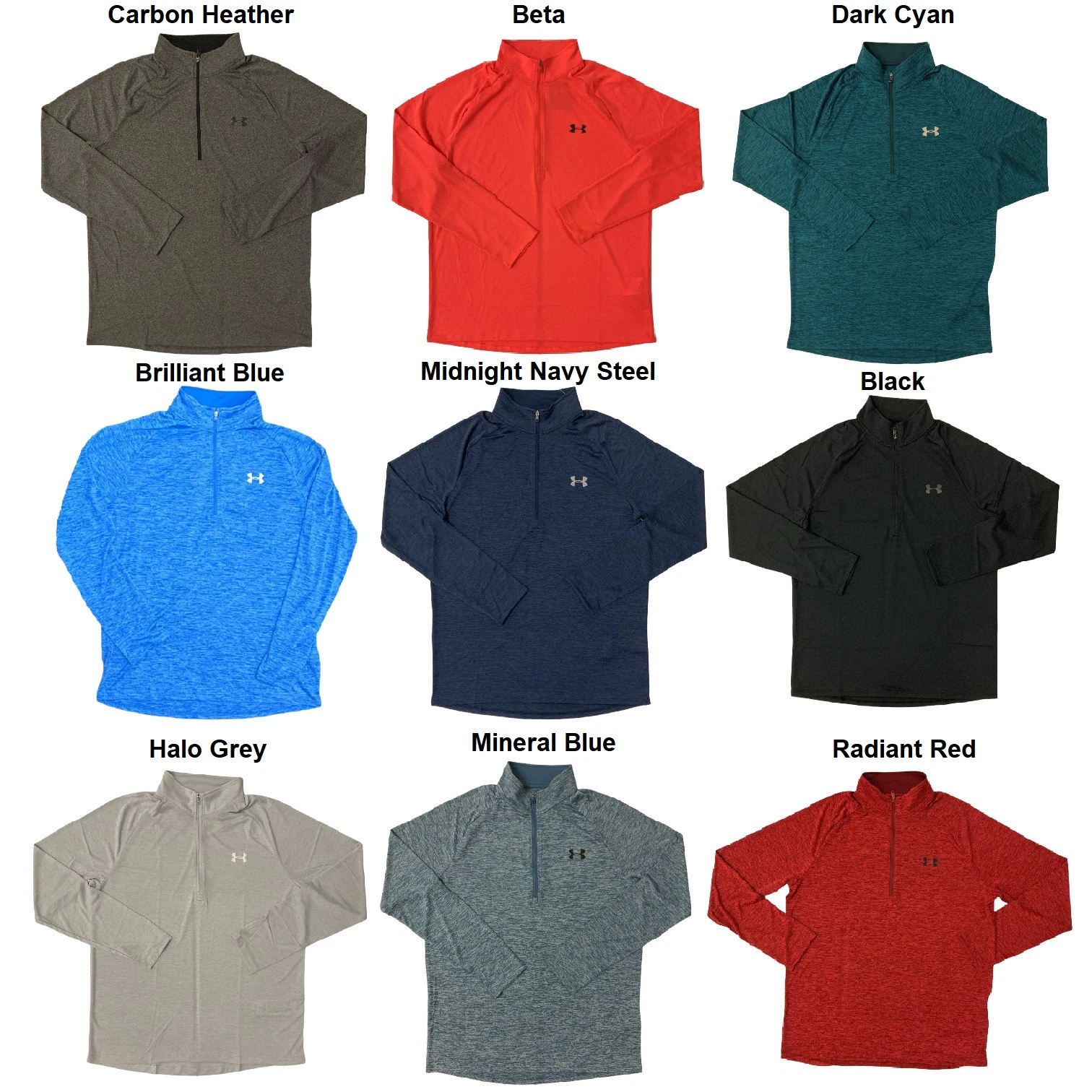 Under Armour Men's UA Tech 1/2 Zip Moisture Wicking Long Sleeve Pullover Shirt
Opens in a new window