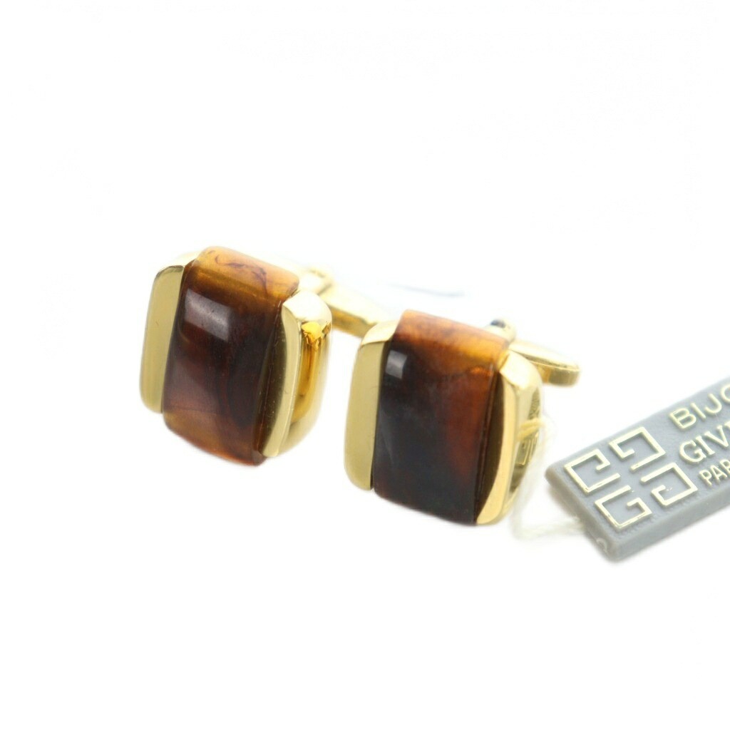 GIVENCHY Cufflinks Accessories Logo Tortoiseshell… - image 2