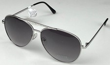 New GUESS GF0399 01B Silver/Gray Womens Sunglasses