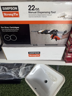 #ad Simpson Strong Tie EDT22S Manual Dispensing Tool for 22oz Cartridges $50.00