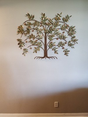 Vintage Curtis Jere Tree Of Life Wall Art Metal Sculpture | eBay