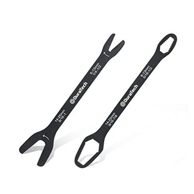  Universal Wrench Set, Multi-functional Wrench Set, SAE & Metric, 1/4 -1 & 6 