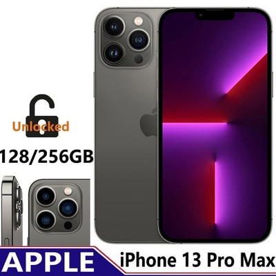 Neu Apple iPhone 13 Pro Max 128/256GB Ohne Vertrag Netlock Smartphone Graphit