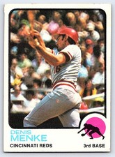 1973 Topps #52 Denis Menke Cincinnati Reds